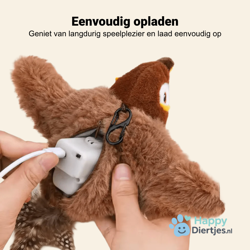 Interactieve Vogel Met Bewegende Vleugels